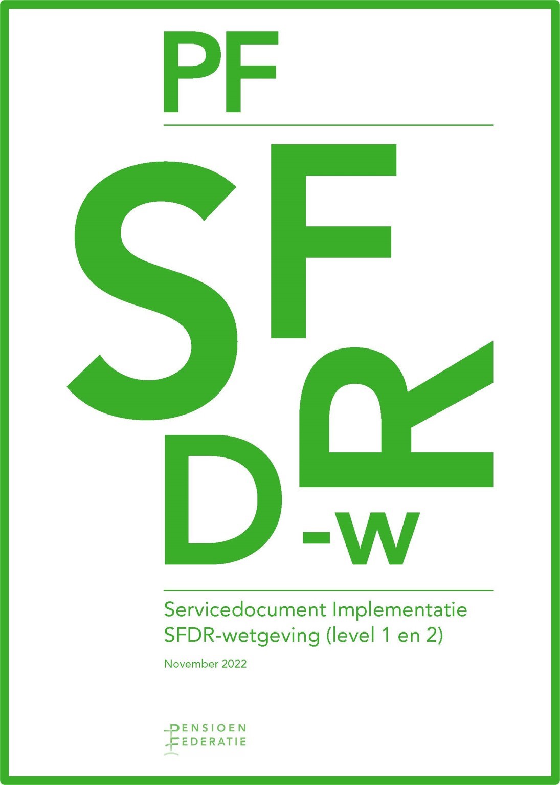 ServicedocumentSFDR