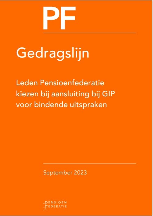 Gedragslijn aansluiten GIP